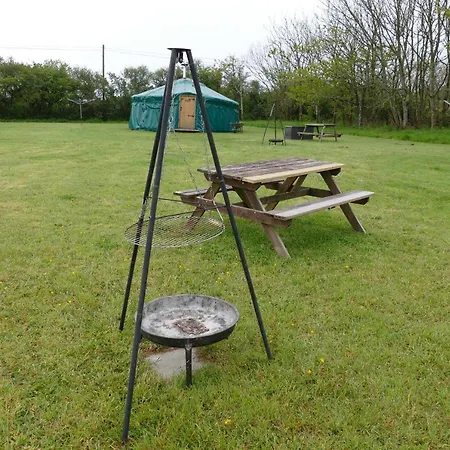Alder Yurt Wych Elm Glamping Luxury tent